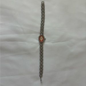 antique vintage silver watch from Sarah Coventry